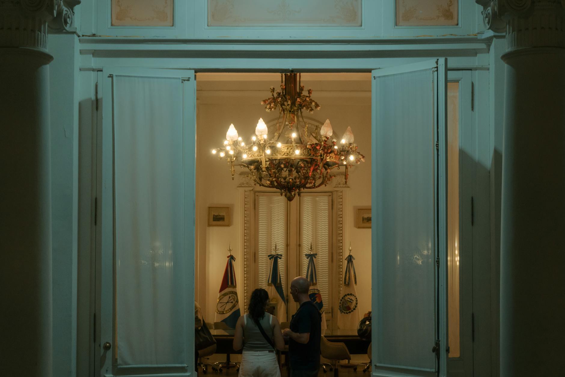 NATO flags outside alliance headquarters as officials debate the future format of leaders’ summits.