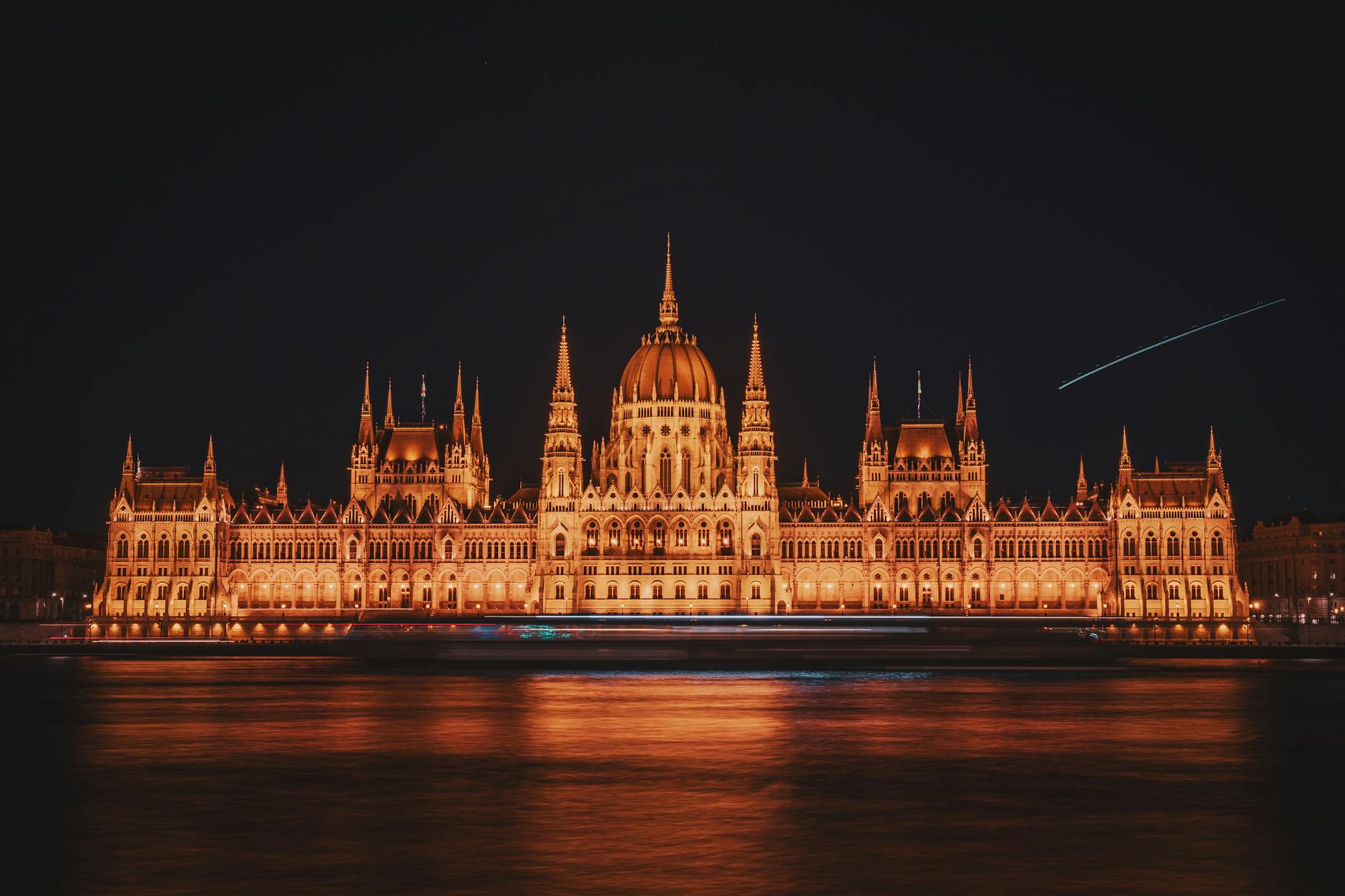 European Union and Hungarian officials meeting in a formal setting to negotiate funding agreements