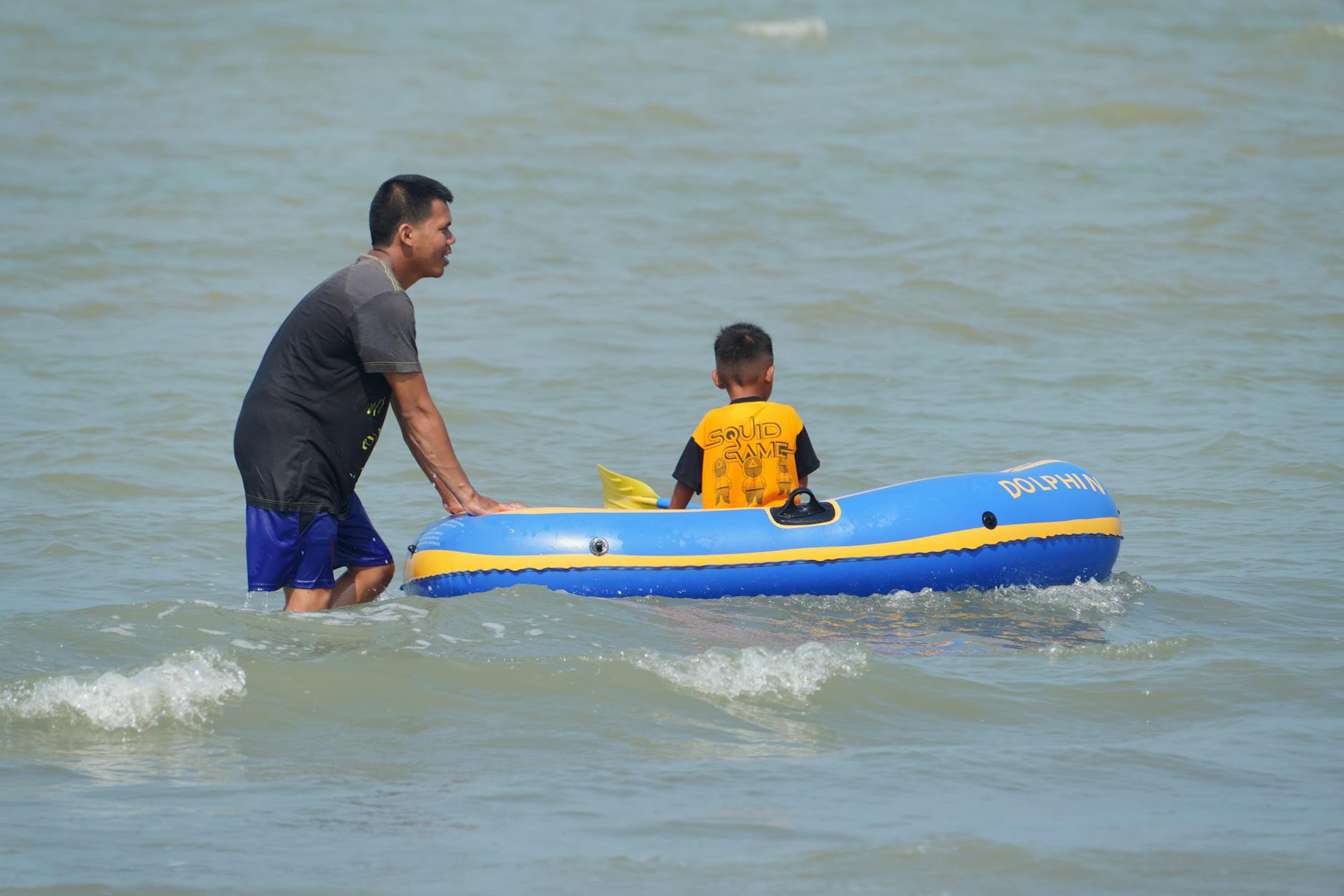 Rescue responders search waters off the northern French coast after a migrant dinghy sank during an attempted Channel crossing.