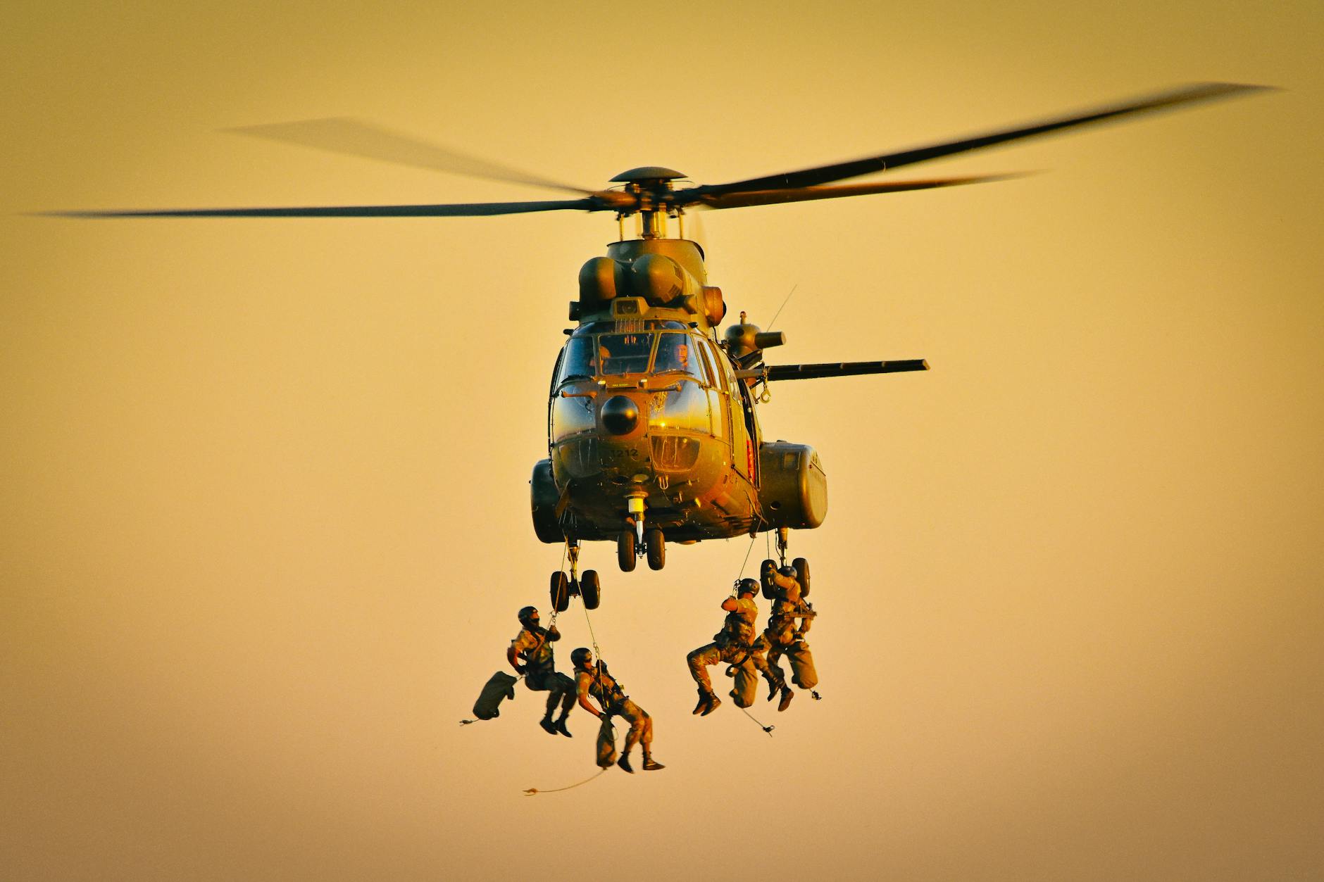 US and NATO military personnel at a European base amid discussions on troop reductions
