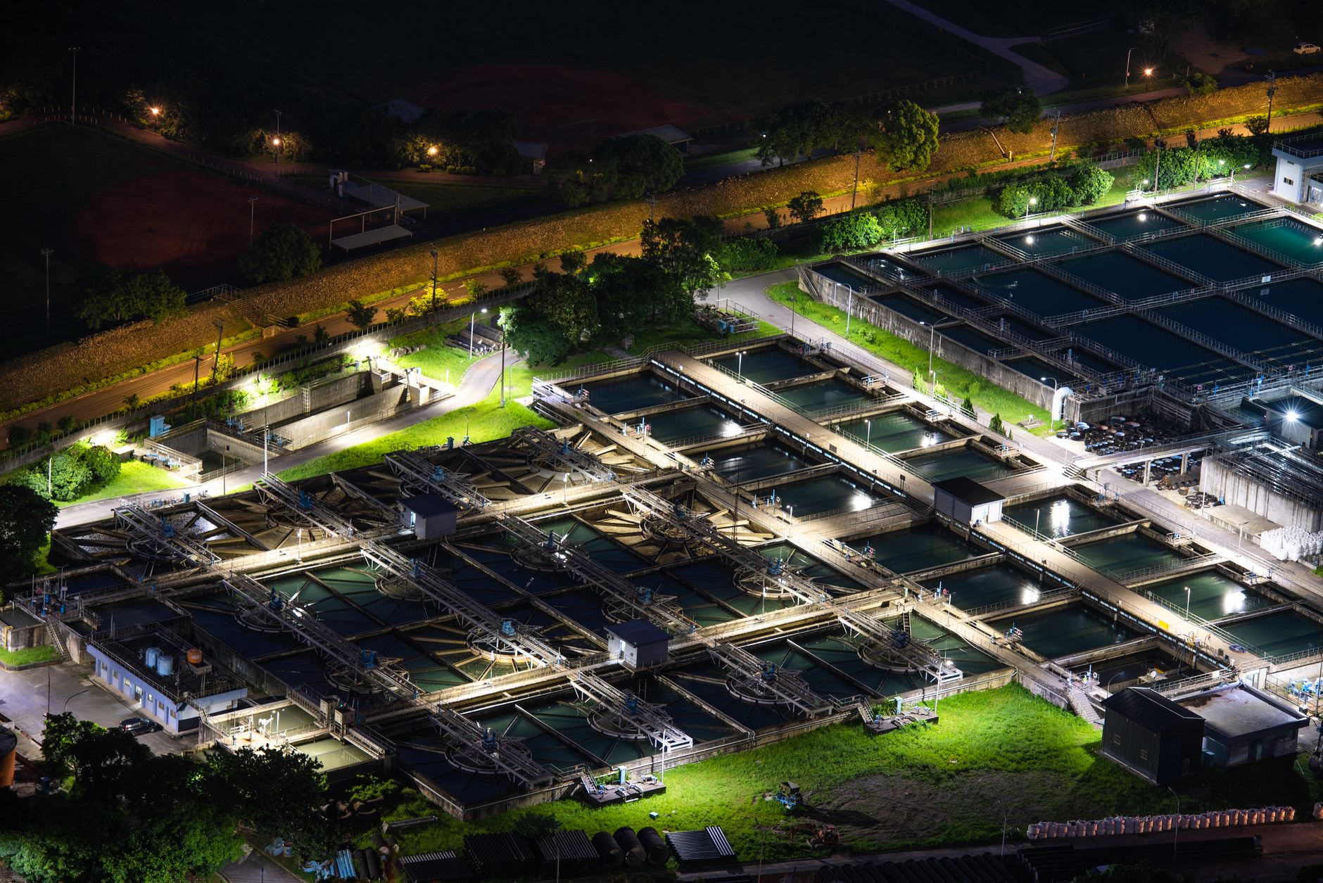 A wastewater treatment facility in southern England as regulators pursue criminal charges over alleged manipulation of compliance testing.