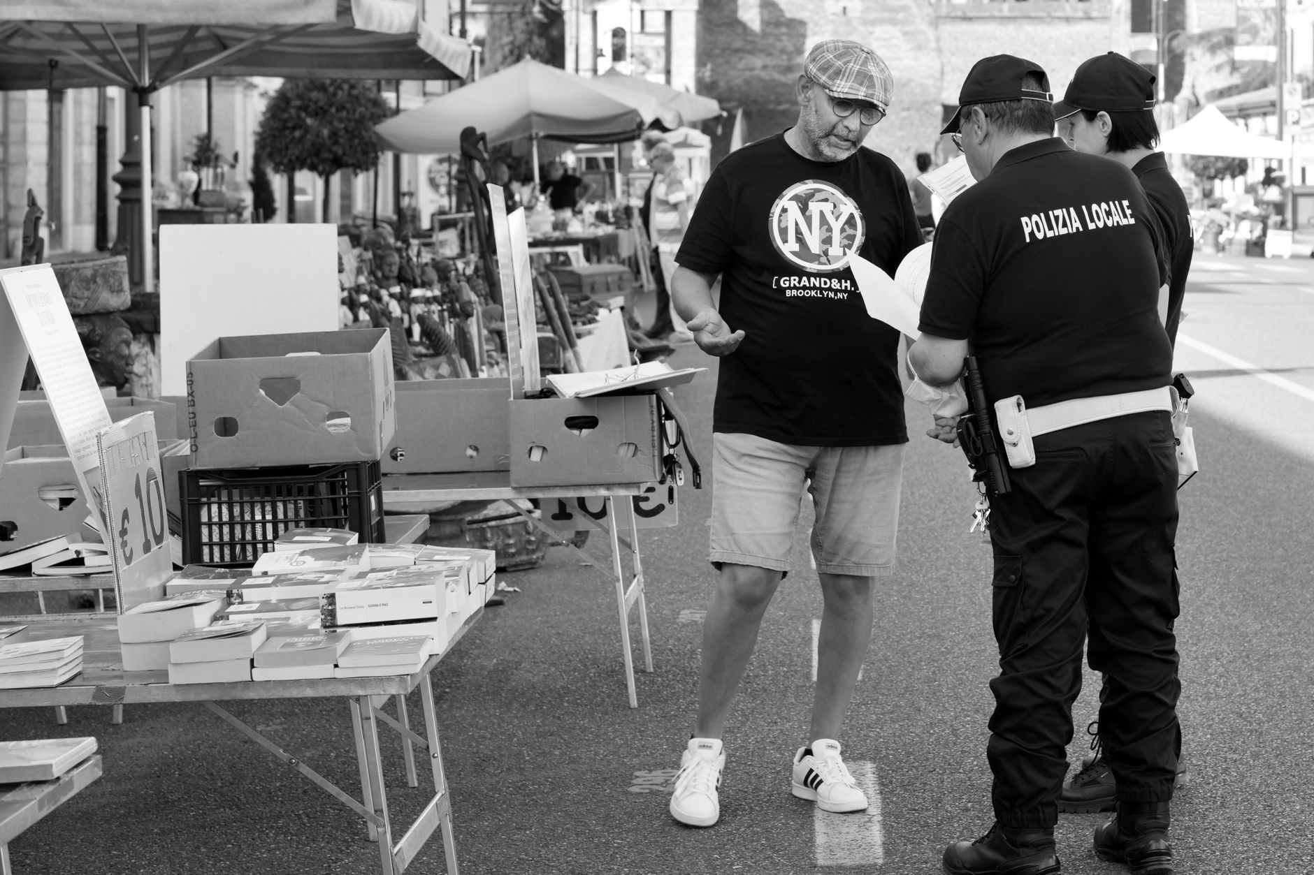 Spanish police check travellers arriving from Italy as reciprocal border controls deepen the dispute over migration in Ceuta.