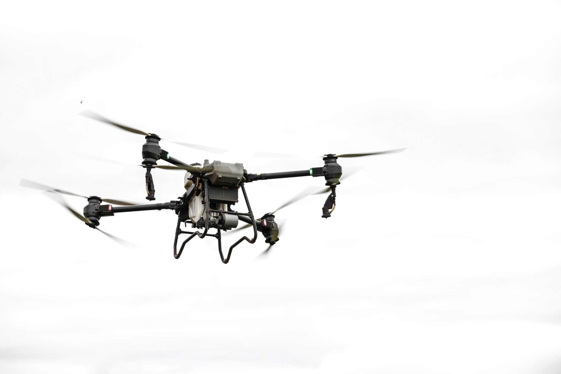 German security personnel monitor the airspace near critical infrastructure as the country expands its counter-drone defences.