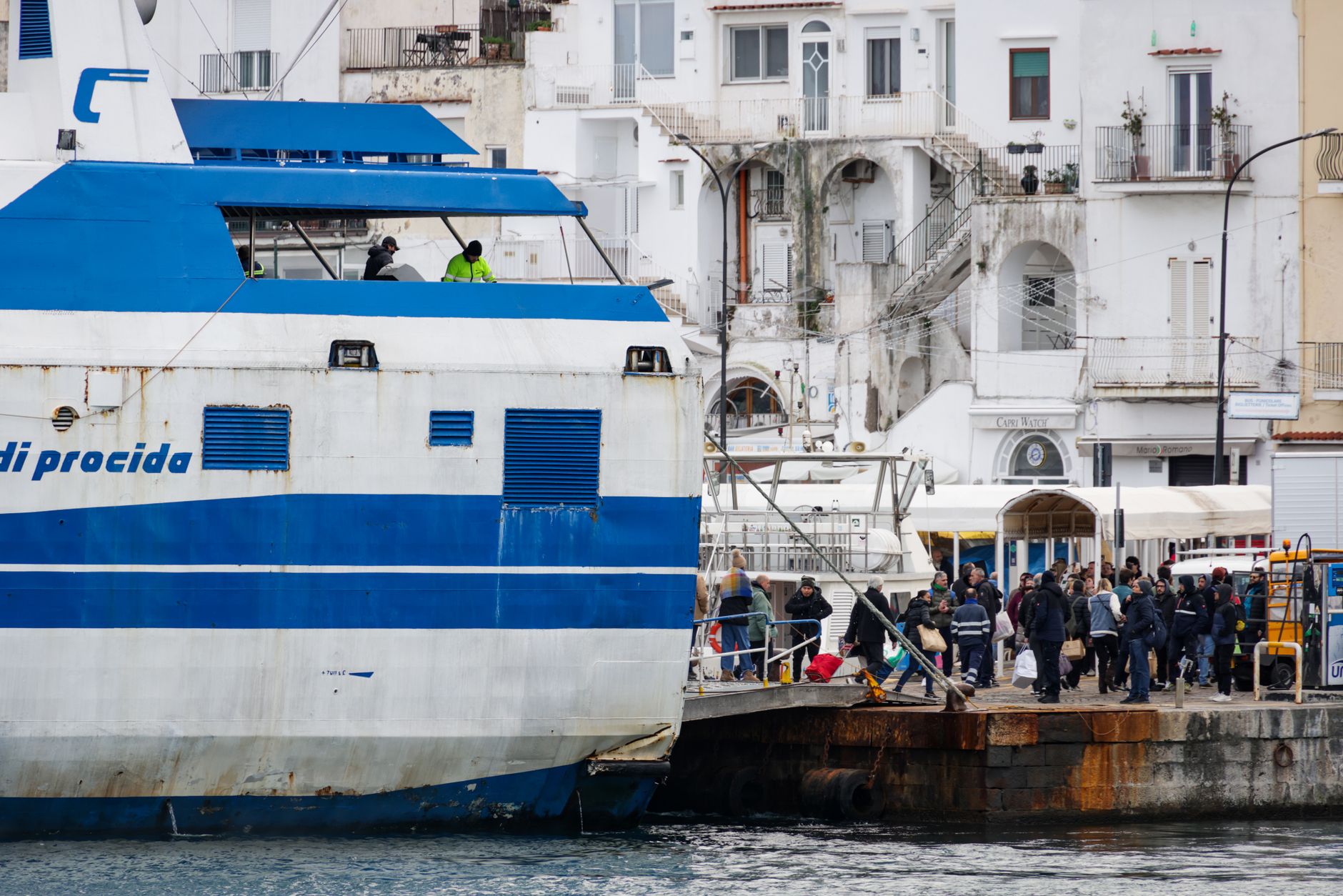 Spanish police check travellers arriving from Italy as reciprocal border controls deepen the dispute over migration in Ceuta.
