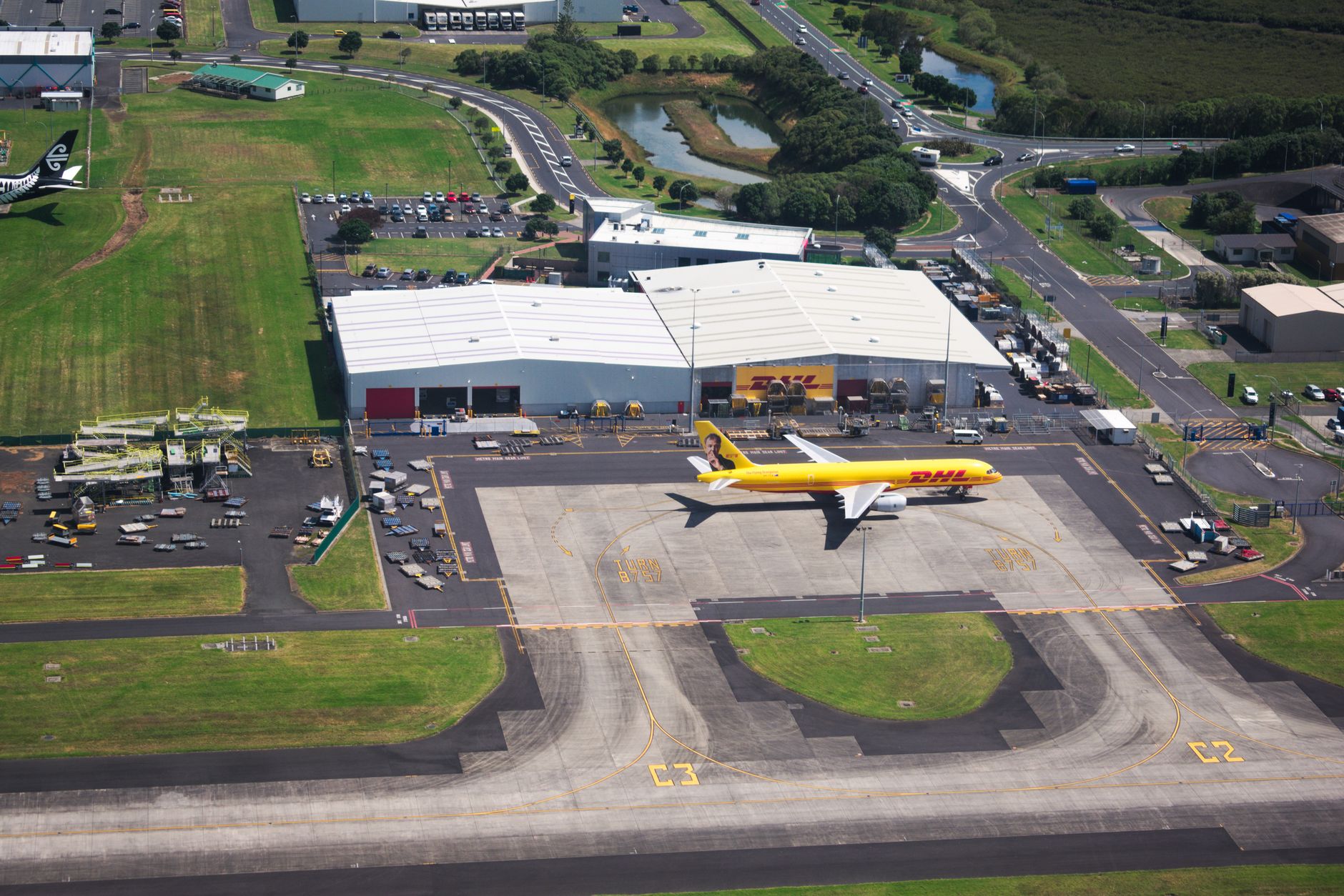 Luxembourg Airport at Findel, where unidentified drone sightings prompted a temporary suspension of flight operations and a government investigation.